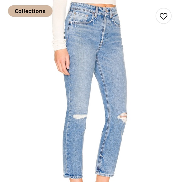 Karolina High Rise Straight Crop - Picture 2 of 4